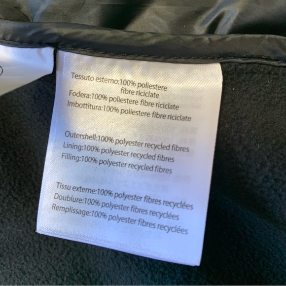 Save The Duck Kids' Derik Hooded Recycled Jacket In Black Size 10 - Picture 10 of 10